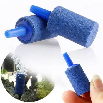 

New Pet Products 10Pcs Cylinder Aquarium Bubble Fish Tank Air Stone Fish Tank Stone Decorations Aquatic Pet Supplies