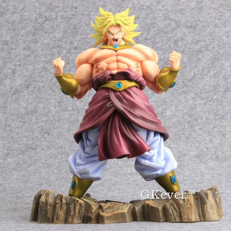 26 см Dragon Ball Z Super Sayian Broly Broli фигурка игрушки Коллекционная модель японского аниме Дети Рождественский подарок на день рождения