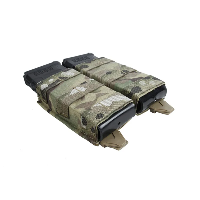 TMC3077-MC Molle двойной M4 Mag Чехол с жесткой вставкой Dou Mag Чехол для тактического жилет с облегченной модульной системой переноски снаряжения системы