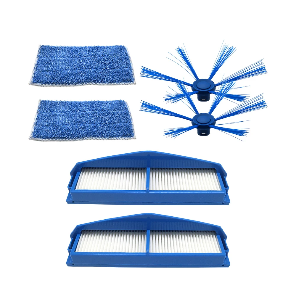 HEPA Filter+ Side Brush +mop cloth For Philips FC8794 FC8796 FC8007 FC8792 Vacuum Cleaner Replacement Spare Parts spare