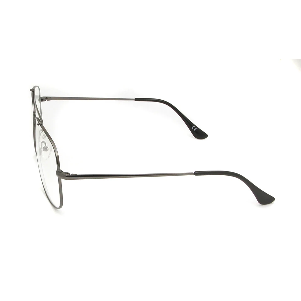 SORBERN Ретро стиль Пилот очки оправа негабаритных мужчин женщин сплав металла очки прозрачные линзы для очков полный обод близорукость очки