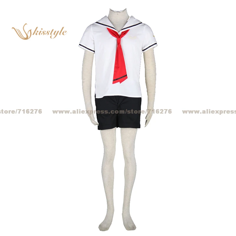 

Kisstyle Fashion Cardcaptor Sakura Syaoran Li Summer School Uniform COS Clothing Cosplay Costume,Customized Accepted