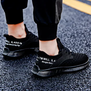 

2020 Mens Casual Shoes Fashion Male Sneakers Air Cushion Breathable Sports Running Shoes PU Mesh Tenis Masculino Adulto Men Shoe