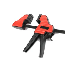 4 дюйма F Тип Зажим Быстрый трещотка сверхмощная деревянная Рабочая безопасность прочная работа бар зажим набор деревообрабатывающий обратный зажим