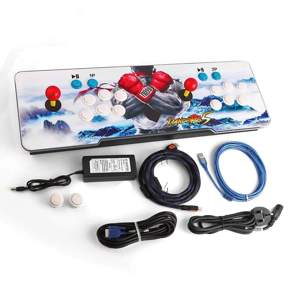 

800 In 1 TV For Jamma Arcade Game Console Kit Set Double Joystick HDMI VGA Interface Home Children Playing Console UK/US/AU Plug