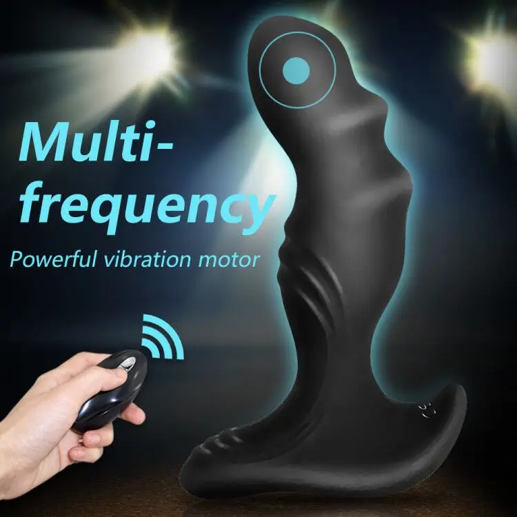 Беспроводной удаленный Анальный вибратор 7 скоростей для массажа простаты