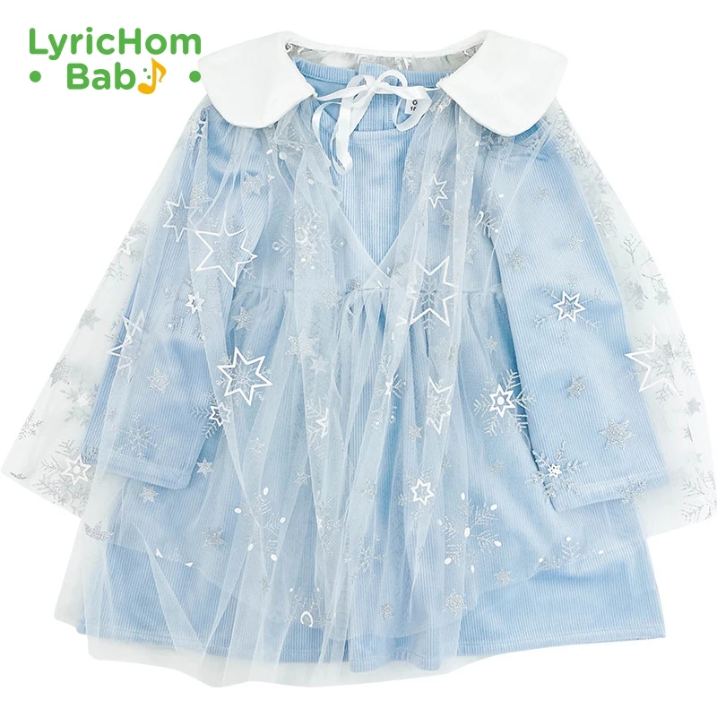 

LyricHom Baby Kids Dress Girls Christmas Dress 2020 Lace Princess Kids Dresses for Girls Long Sleeve Autumn Children's Dress