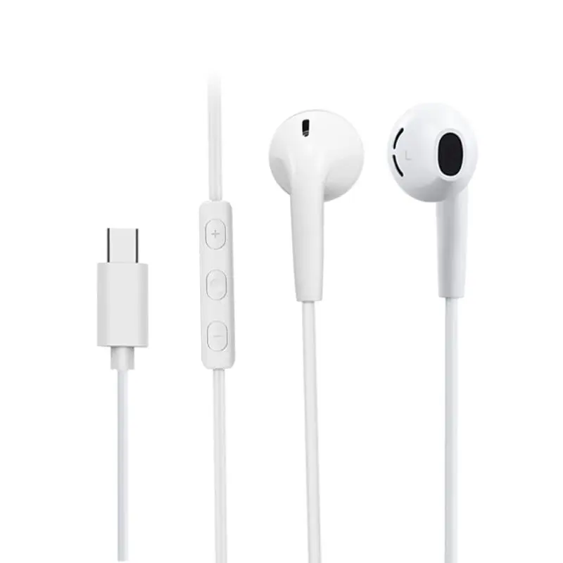 

USB 3.1 Type C in-ear Earphone Microphone Volume Control For Xiaomi Mi 6 8 Mix 2 Note 3 Huawei Mate 10 P20