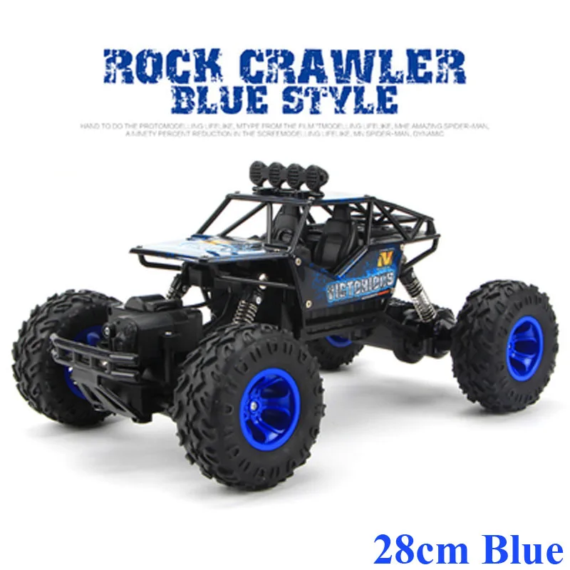 RC автомобиль 4WD 2 4 ГГц альпинистский 4x4 двойной двигатель Bigfoot модель