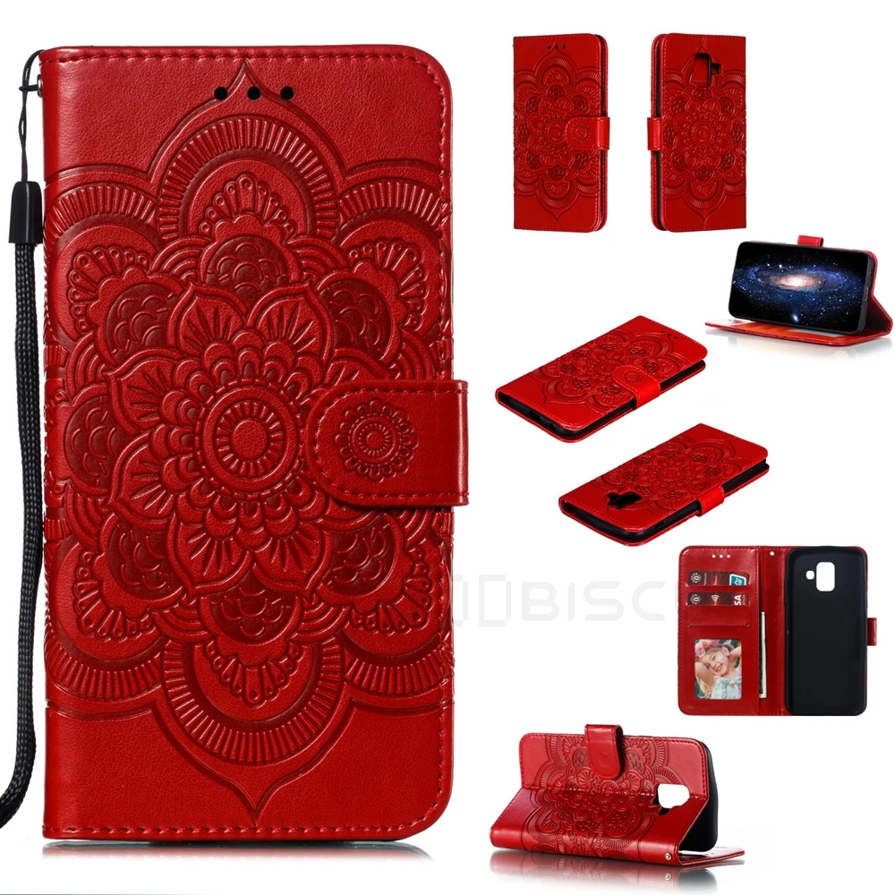 Phone Case Flip Case For Samsung Galaxy A50 A10 A30 A40 A70 A20e A7 A6 J4 S20 S9 S10 Plus Note 10 Lite 9 20 Wallet Leather Phone Cover leather phone case leather wallet case leather case