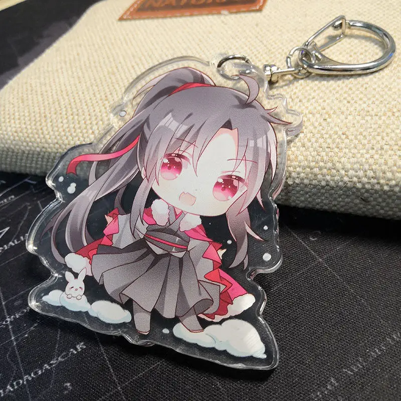 Grandmaster of Demonic Cultivation Lan Wangji Wei Wuxian, брелок для ключей, подарки для косплея