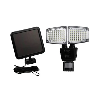 

180LEDs Solar Floodlight Motion Sensor LED Street Light Dual Security Detector Solar Spot Lighting Outdoor Exterior Lamp