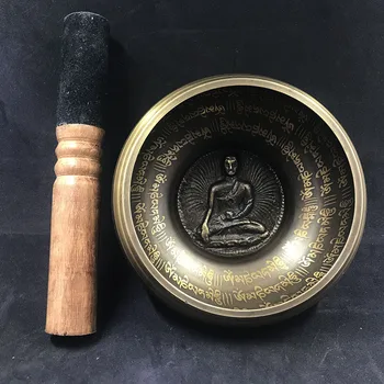 

New Buddha Mantra Tibetan Singing Bowls for Chanting Yoga Meditation