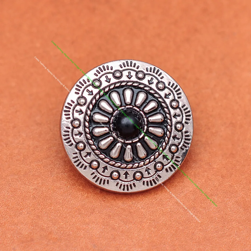 Anello In Argento Placcato Oro Con Cabochon Di Sodalite - Foto 12