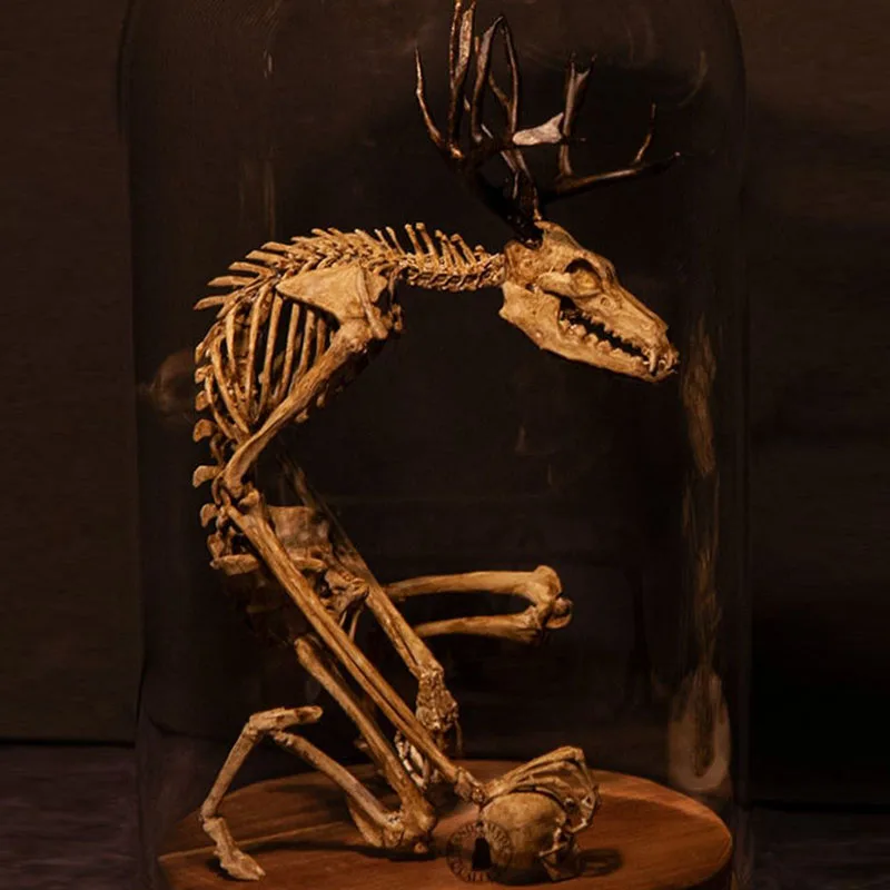 

Wendigo Skeleton Curiosity Cabinet Resin Desktop Ornament Home Office Decoration Dropshipping