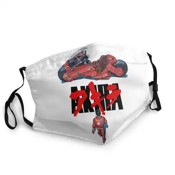 

Akira Neo Tokyo Shotaro Kaneda Non-Disposable Mouth Face Mask Print Anti Bacterial Dustproof Protection Cover Respirator Muffle