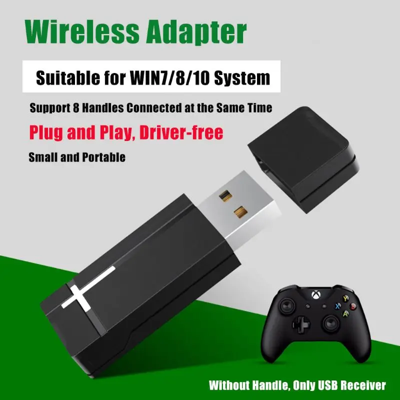 Official Wireless Xbox One Controller Adapter USB Receiver Microsoft  Windows PC