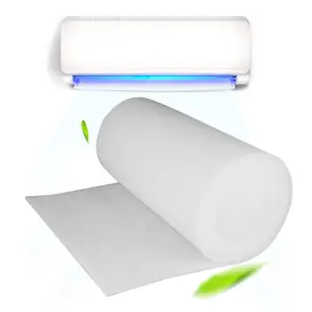 

Air Conditioning Activated Carbon Filter Cleaner Replacement Separator Vent Water Purifier Pre-filter Dust 100 x 100 x 0.3cm