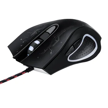 

USB Wired Mouse Gaming Mouce Mice 3200DPI Adjustable 6Key Mice for PC Laptop