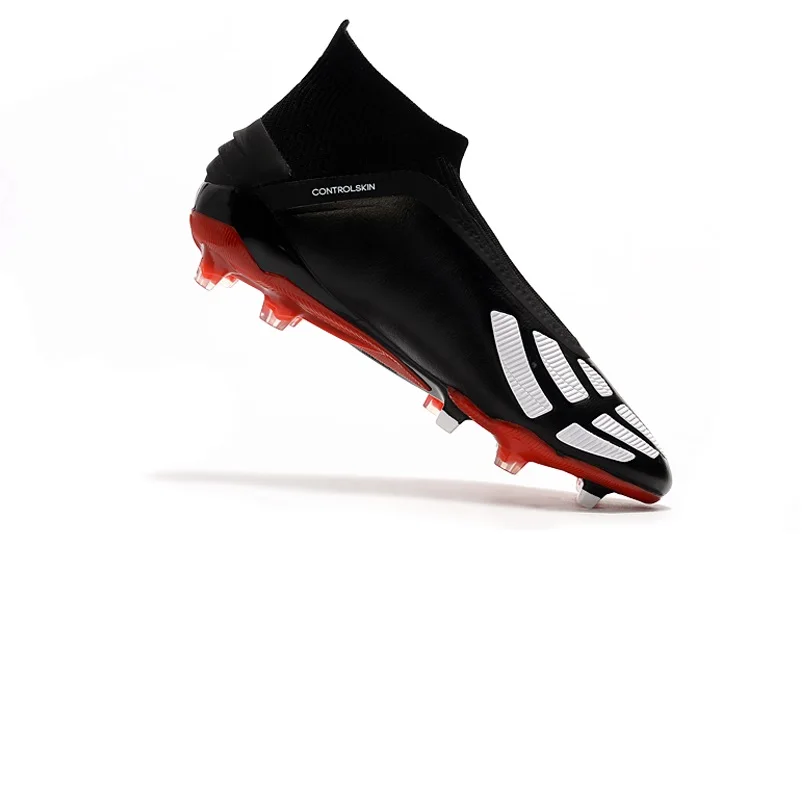 

2019 New Outdoor Men Boy Soccer Cleats -predator mania FG Football Shoes High Ankle Sports Sneakers Dropshipping