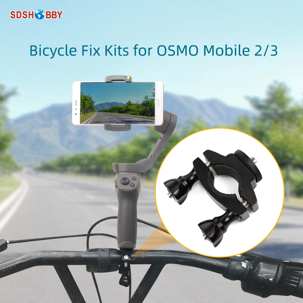 Stabilizzatore Cardanico Portatile Supporto Per Bici Staffa Per Bicicletta Per Om 5/Pocket 2/Fimi Palm 2/Insta360 One X2/Osmo Mobile 2/3/Smooth 4
