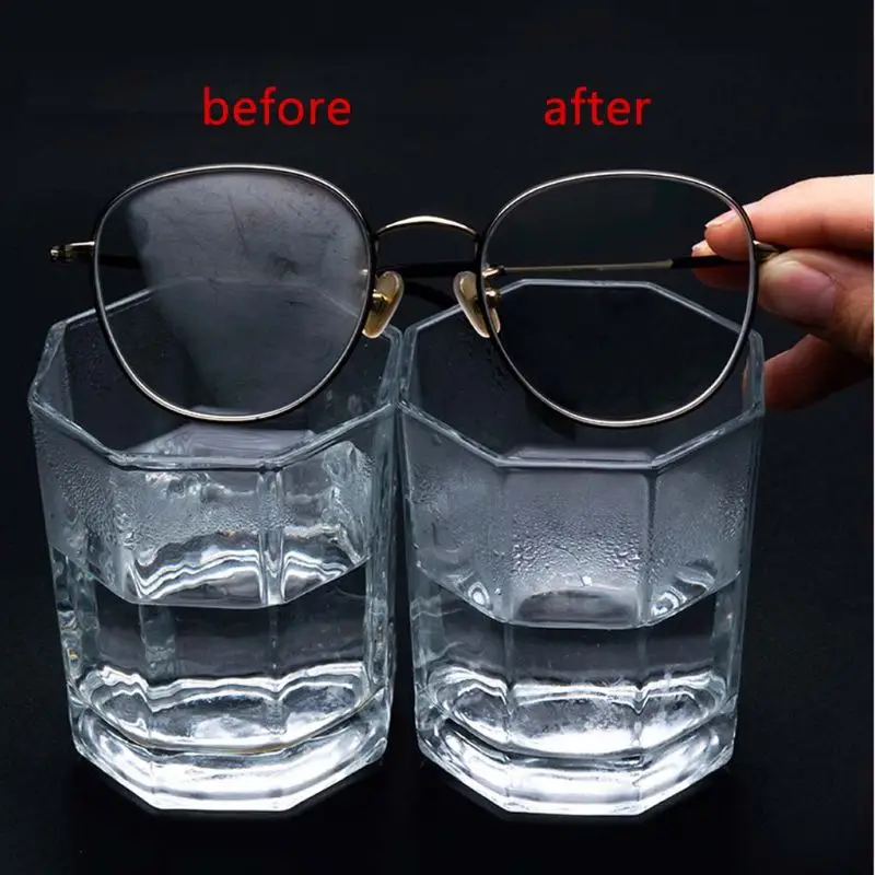 

Tech Nano Anti Fog Wipe Treatment Reusable Cloth for Glasses Swim Bicyle Goggles