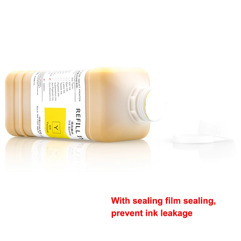 Inkjet Printer Ink 1000ML Eco-Solvent Ink For Epson/Roland/Mimaki/Mutoh DX4 DX5 DX6 DX7 DX10 TX800 XP600 5113 4720 I3200 Printhead Eco Solvent Ink