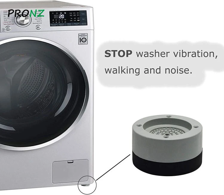 Washing Machine Anti Vibration Feet Pads Rubber Mat Anti-Vibration Pad Dryer Fixed Non-Slip Noise-reducing Pads Support Dampers