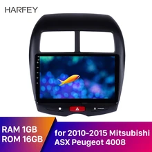 Harfey 10," Android 8,1 радио gps автомобильный Мультиплеер для Mitsubishi ASX peugeot 4008 2010- навигация с AUX 3g wifi