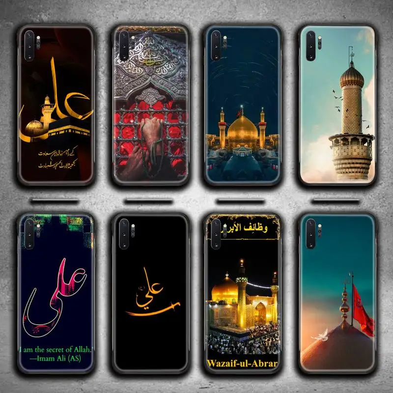 Mecca Imam Ali Islamic Shia Holy Phone Case For Samsung Galaxy Note20 ultra 7 8 9 10 Plus lite M51 M21 J8 2018 Prime | Мобильные