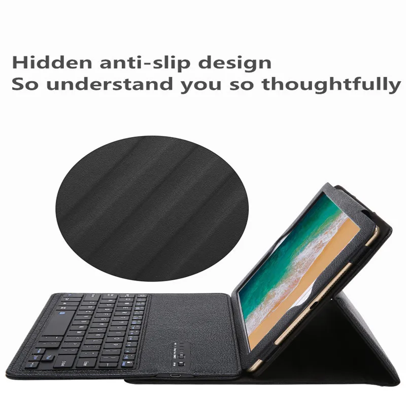 Bluetooth клавиатура чехол для iPad Pro 11 Смарт PU кожаный защитный чехол для Apple iPad Coque