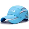 Nueva gorra de béisbol impermeable de verano gorra de deporte al aire libre transpirable gorra de ocio de moda Simple gorra de lengua de pato con protección solar ► Foto 3/6