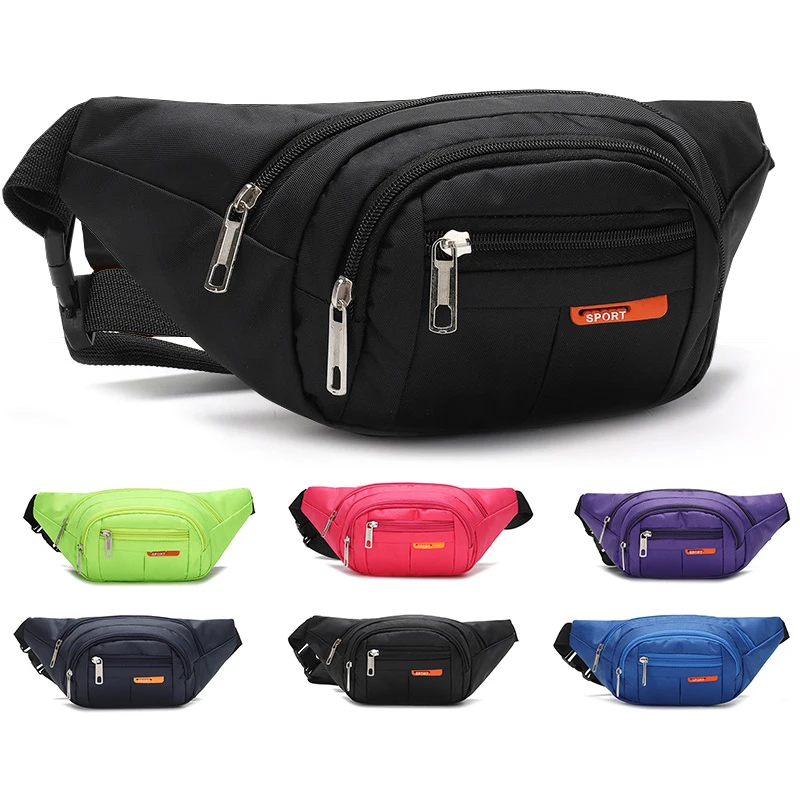 

Running Bag Large-capacity Sports Mobile Phone Pockets Water Repellent And Wear-resistant Messenger Bag Cashier Business Bag