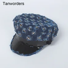 Женская осенне-зимняя Модная Ковбойская Кепка в западном стиле с отверстиями и леопардовым узором в стиле милитари, стильный универсальный яркий карниз