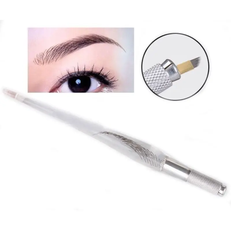 Professional Tattoo Manual Pen Handmade for Eyebrow Eyeliner Lip Makeup for Artists