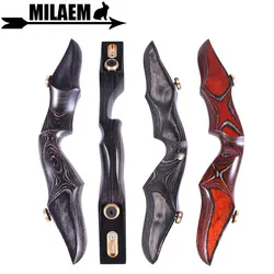 Archery 15inch  ILF Recurve Bow Wooden Bow Riser Handle Takedown American Hunting Bow Target Shooting Accessories