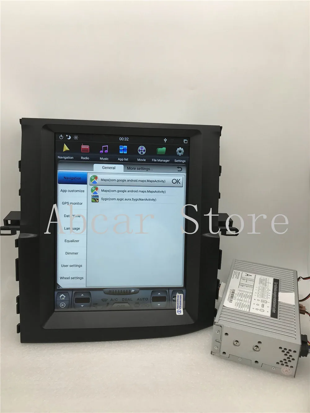 12," Tesla стиль Android 8,1 автомобильный dvd-плеер gps навигация для Toyota Highlander- стерео PX6 CARPLAY радио ips авто