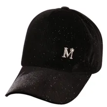 Новая дамская Вельветовая бейсболка, корейская мода, уличные вельветовые кепки с надписью