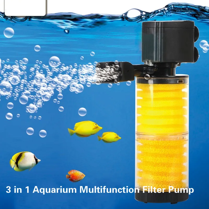 INTERNAL POWER FILTER Aqua Nova 200 L/H submersible in fish tank NBF1200 