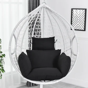 

HOT Hanging Basket Chair Cushion Swing Seat Removable Thicken Egg Hammock Cradle Cushion Outdoor Back Cushion TI99