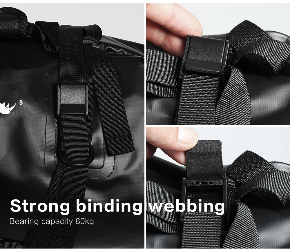 Flash Deal Rhinowalk Bicycle Saddle Bag Full Waterproof Travel Handbag Casual Cycling Bike Luggage Carrier Bag Shoulder Crossbody Bag 20L 26