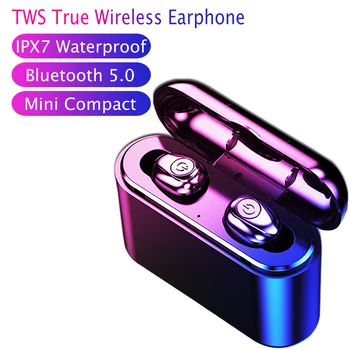 

TWS True Wireless Bluetooth Handsfree X8S Headset IPX7 Waterproof Mini Earphone Stereo Headphones Built-in Microphone for Phone