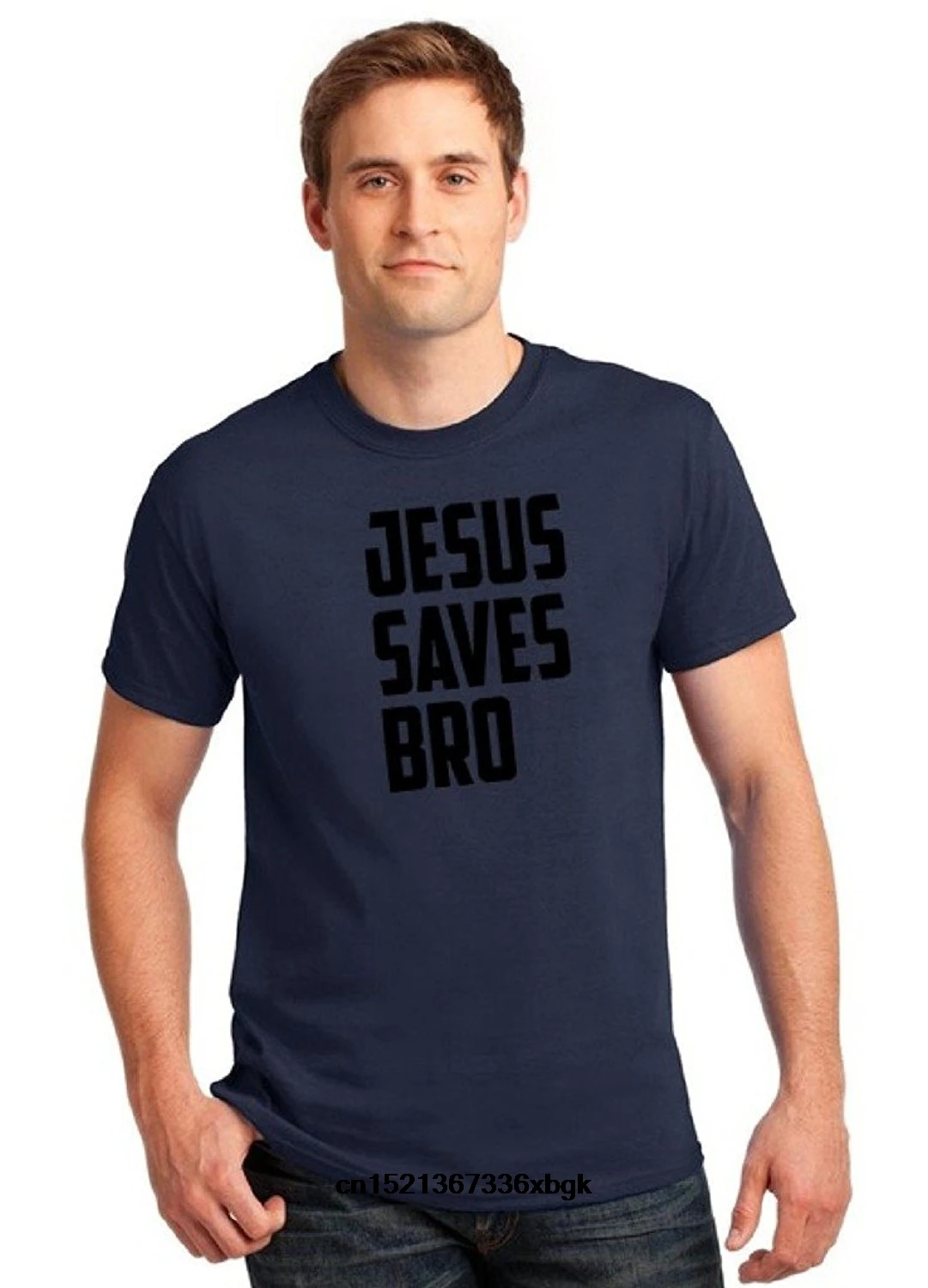 Новый стиль футболки компании Jesus Saves Bro футболка черная вера любовь Иисус
