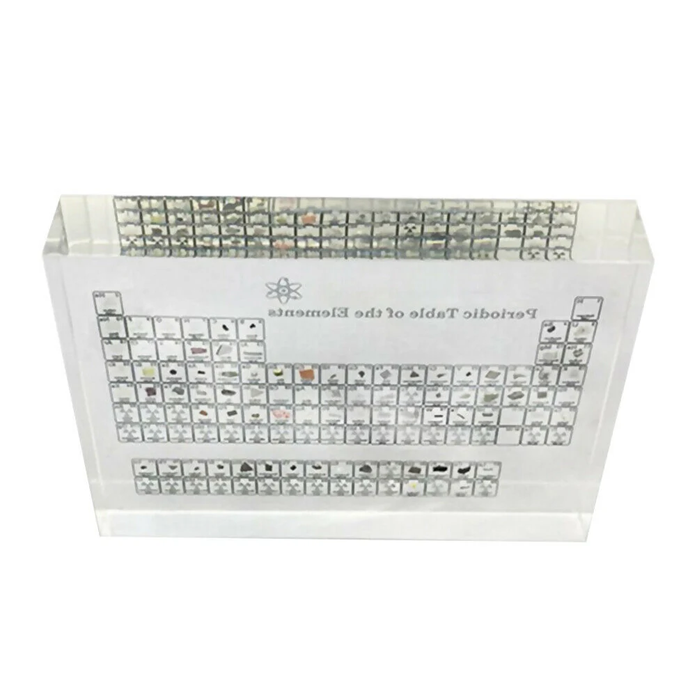 

New Periodic Table of the Month Shows Student Teacher Gift Acrylic Material Portable Durable Home Creative Crafts Decoration