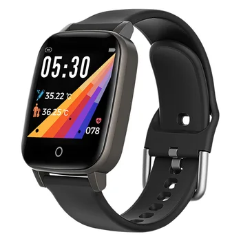 

Rechargeable Smart Watch Magnetic Suction Body Temperature Step Counting Sedentary Reminder Heart Rate Monitoring Sleep Monitor