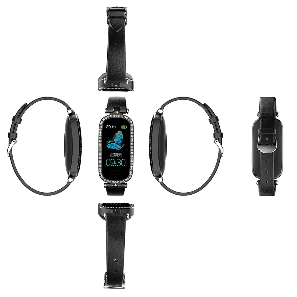 I9 Smart Bracelet Female Smart Watch Jewelry Watch Female Cycle Physiological Heart Rate Lady Smartwatch