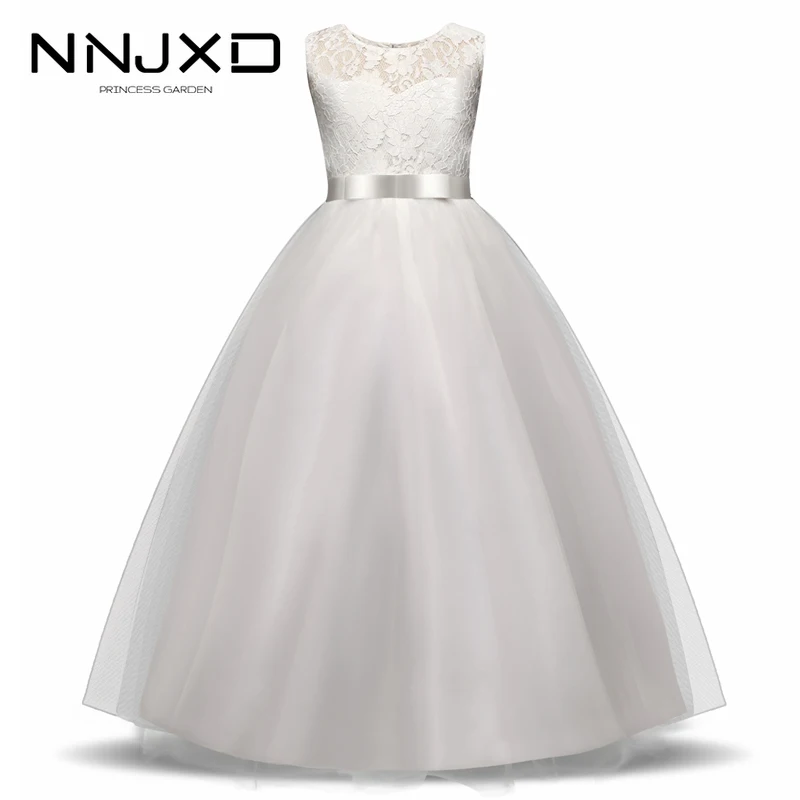 white wedding dresses for kids