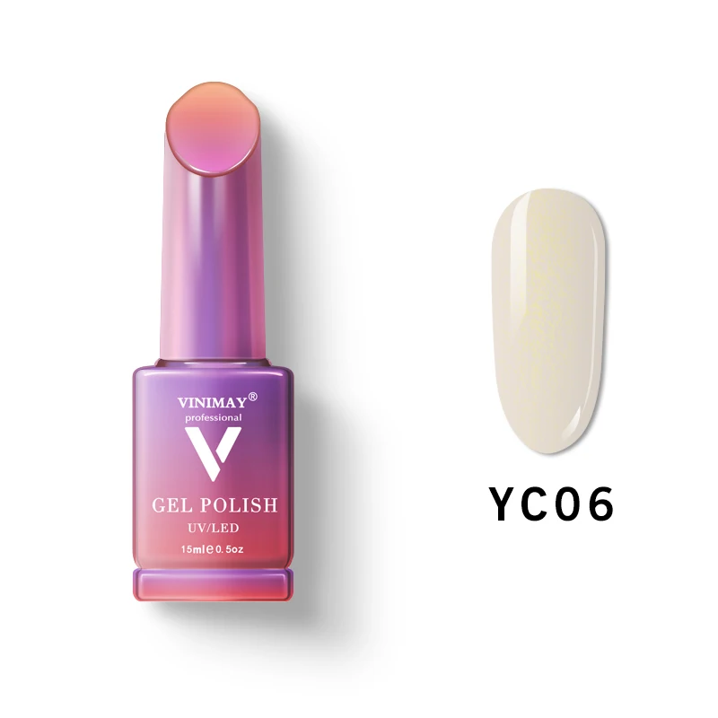 YC06 VINIMAY Блестящий Гель-лак для ногтей, Гель-лак для ногтей, УФ-лак для ногтей, Гель-лак для ногтей, праймер для ногтей, гель для маникюра - Цвет: YC06