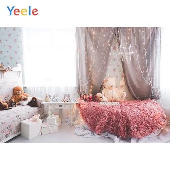 

Yeele Photography Backdrops 2st 3st Birthday Party Indoor scene Photographic Studio Photo Background Birthday Decorations Prop