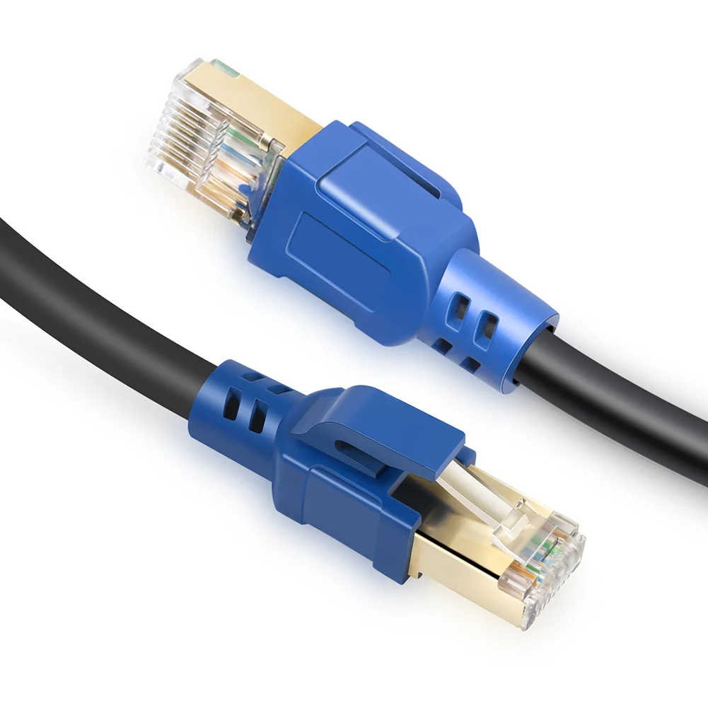 CAT8 Lan сетевой Ethernet Кабель STP маршрутизатор Универсальный 40 Гбит/с 2000 МГц модем для